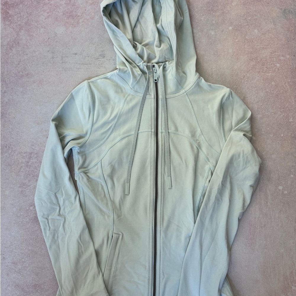 Lululemon Define Jacket Hooded Delicate Mint Green - Size 4 (Small)